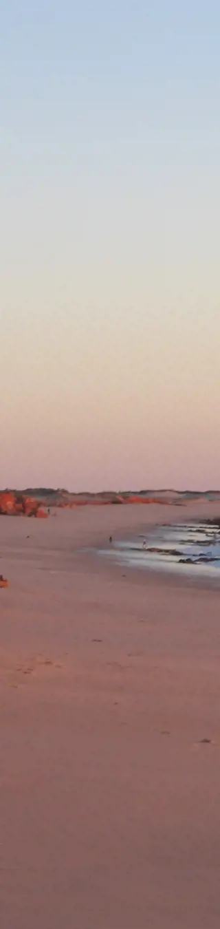 Sonnenuntergangsstimmung am Cape Leveque